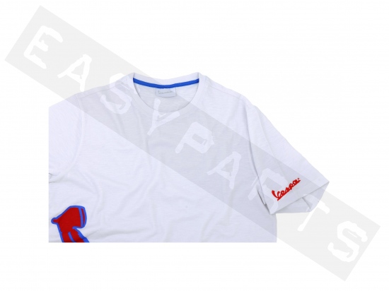 Maglietta VESPA 'Tee target' edizione limitata 2014 bianca Uomo